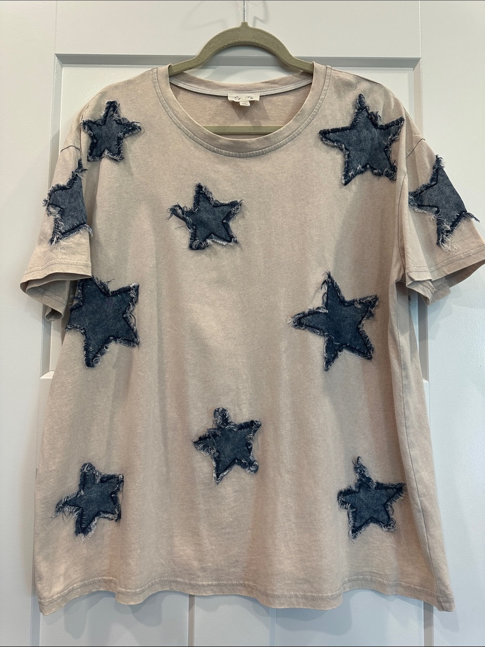 Sage+Fig Relaxed Short Sleeve Top, Size Small
